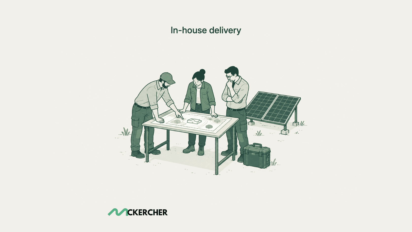 Perth Solar Warehouse's in-house installation model