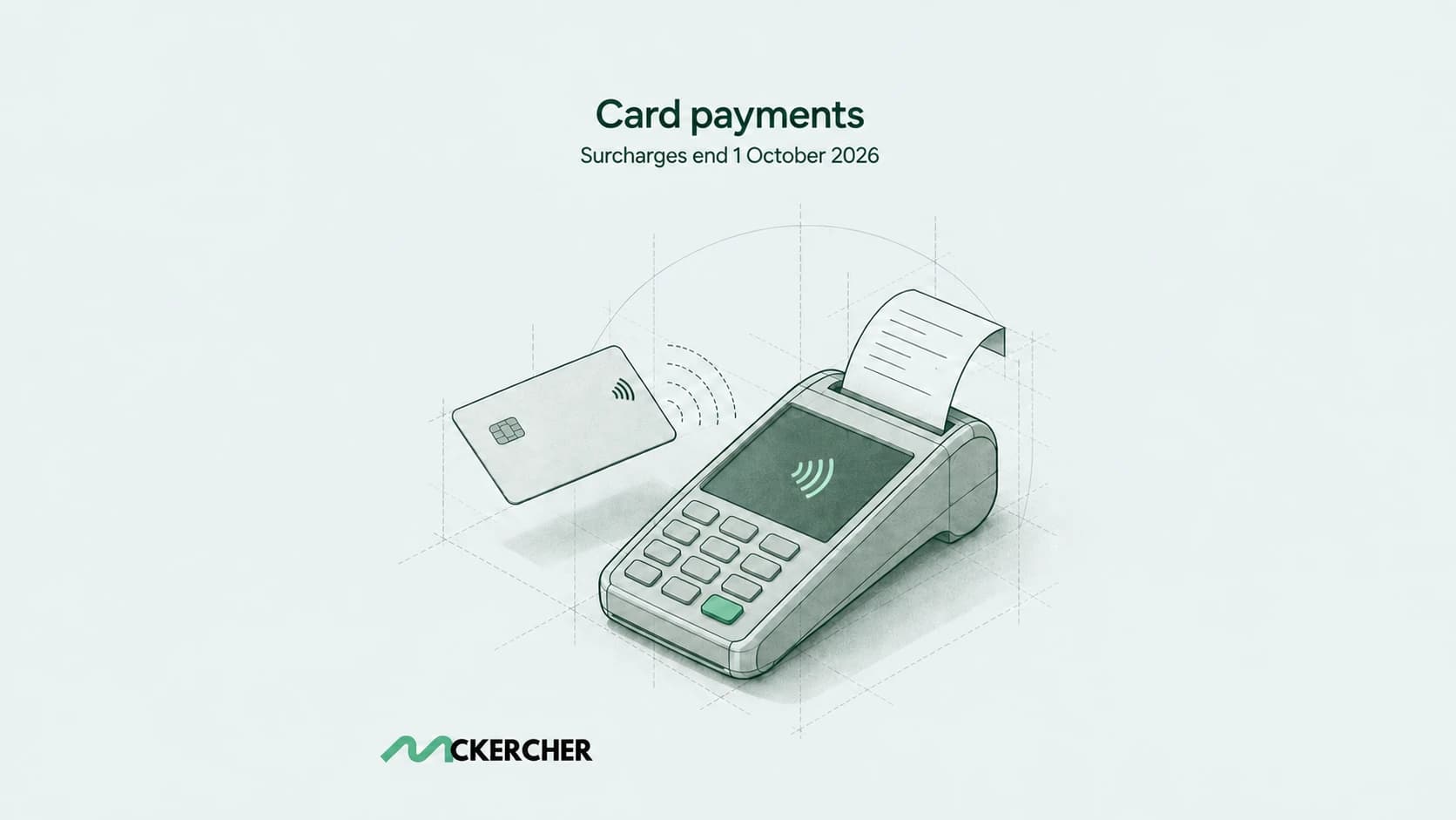 Card payment surcharges end on 1 October 2026